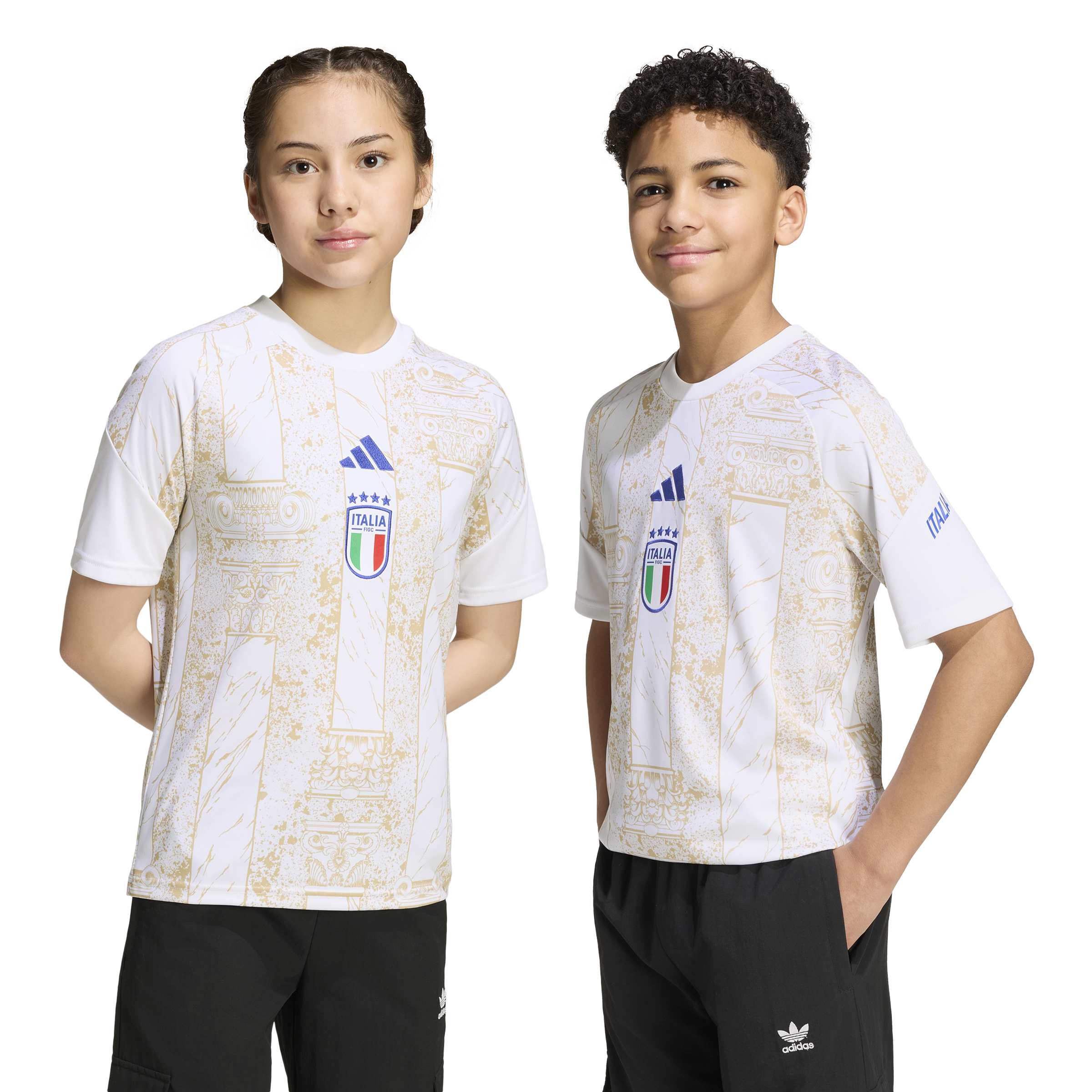 Italy 26 Home Kids Pre-Match Jersey - Image 9
