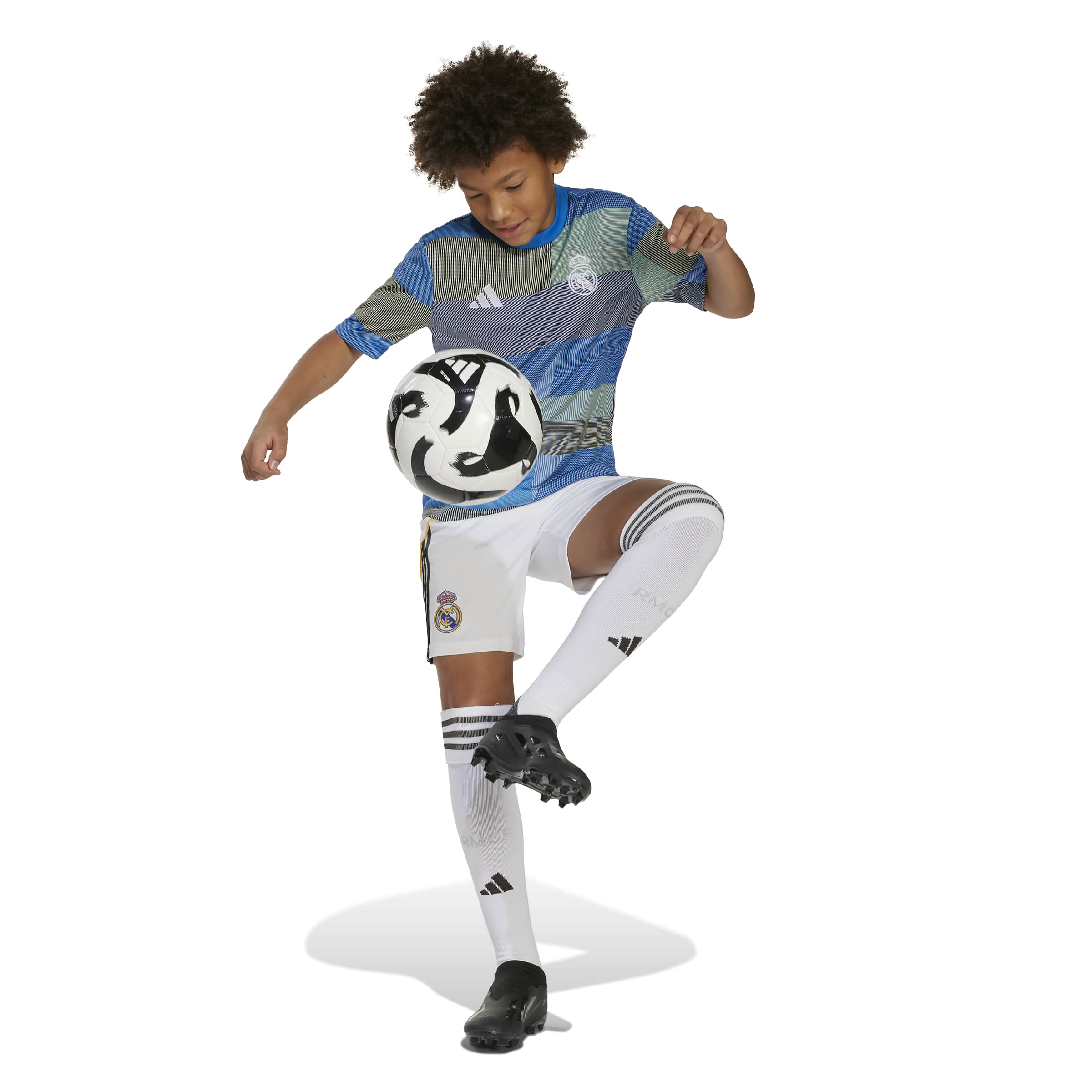 Real Madrid 2025-26 Youth Prematch Jersey - Image 5