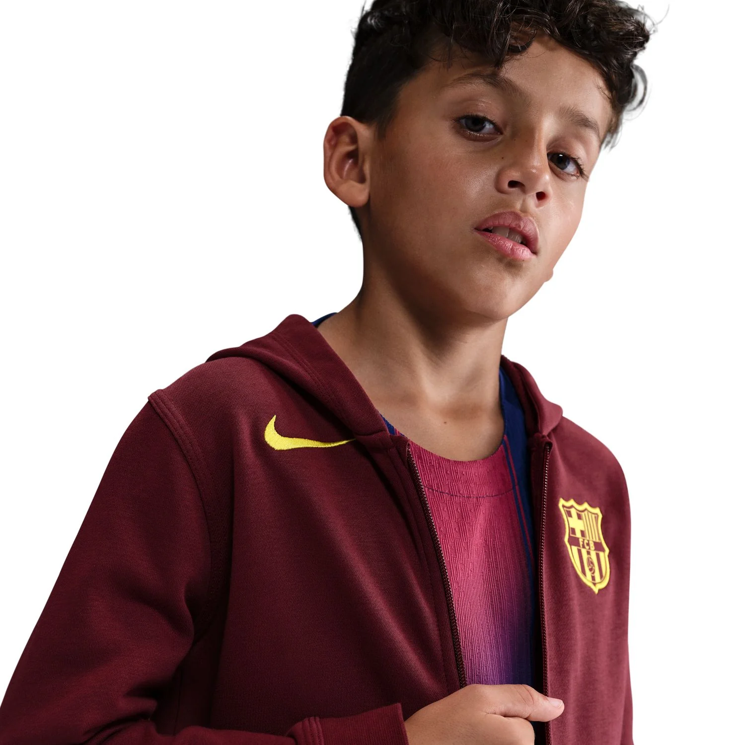 Barcelona 2025-26 Youth Club Hoodie - Image 3