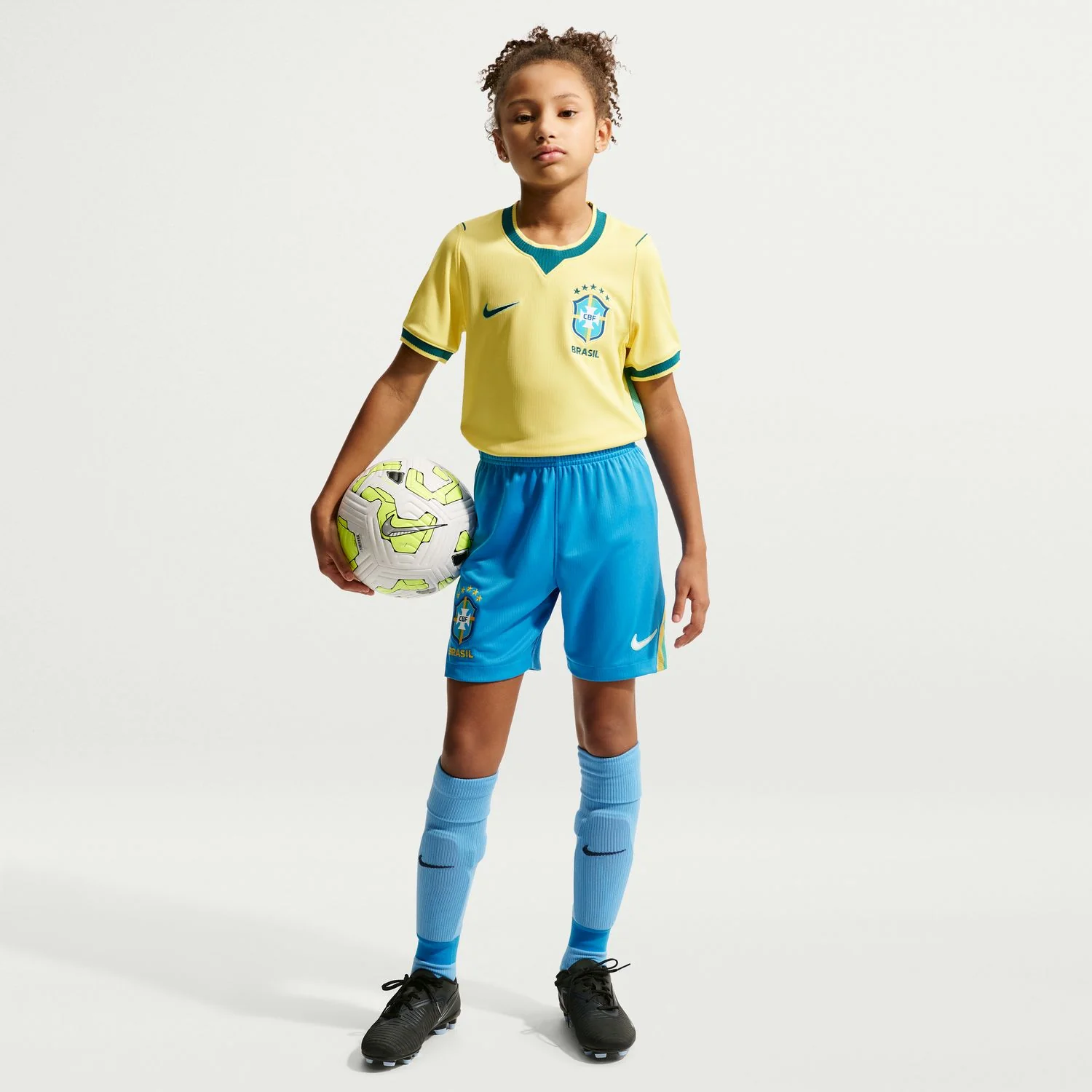 Brazil 2026 Youth Home Shorts - Image 4