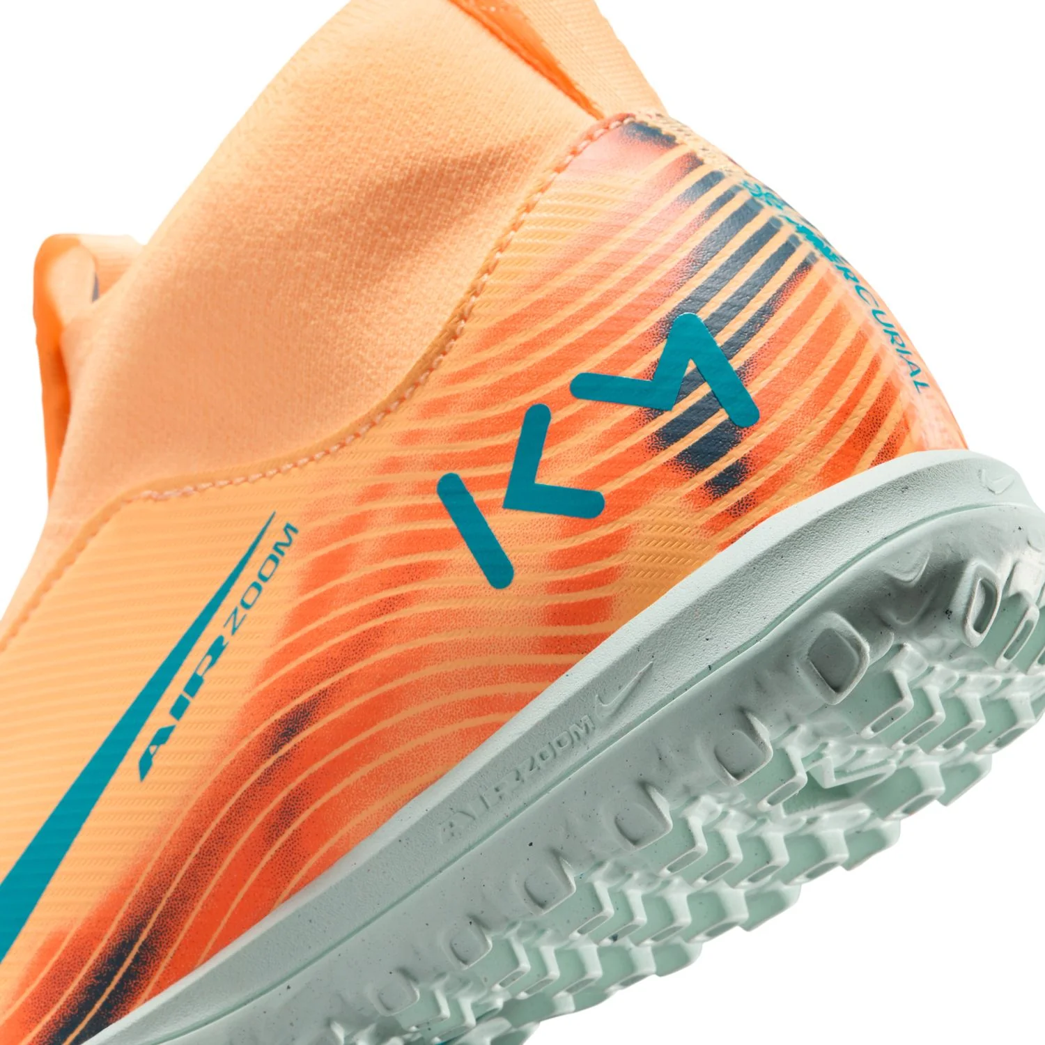 Jr. Mercurial Superfly 10 Academy "Kylian Mbappé" Big Kids' Turf High-Top Soccer Shoes - Image 5