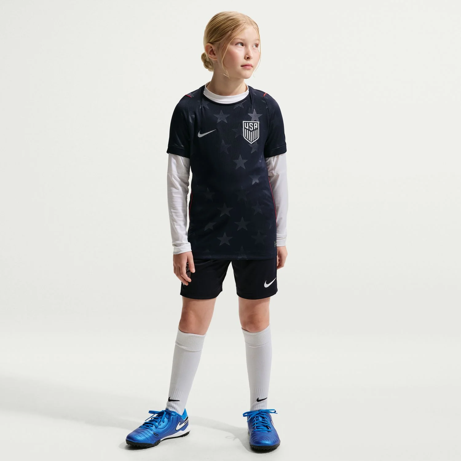 USMNT 2026 Stadium Away Big Kids' Nike Dri-FIT Soccer Replica Jersey - Image 5