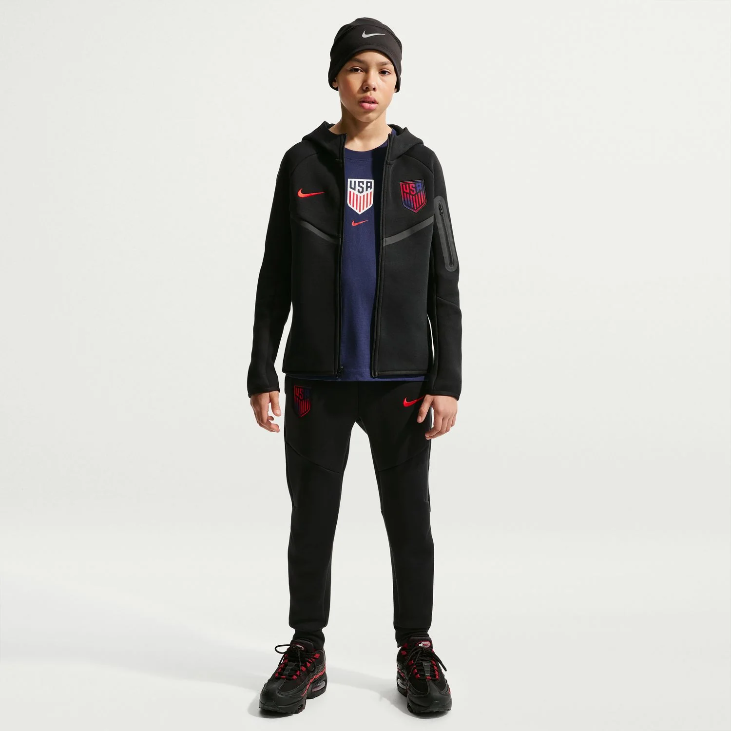 USA 2026 Youth Tech-Fleece Jacket - Image 3
