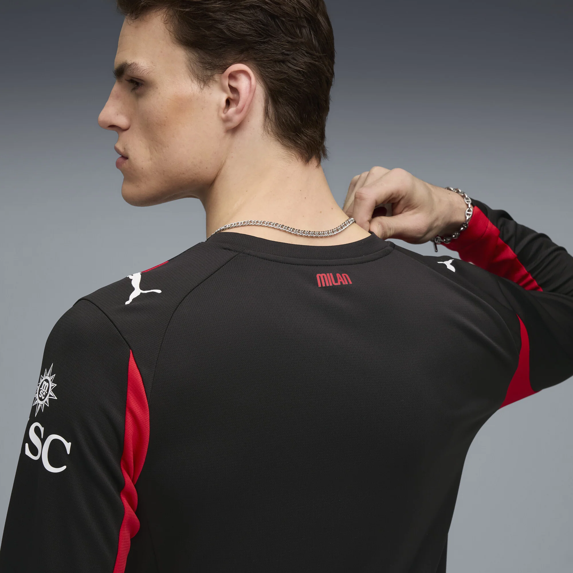 AC Milan 2025-26 LS Home Jersey - Image 6