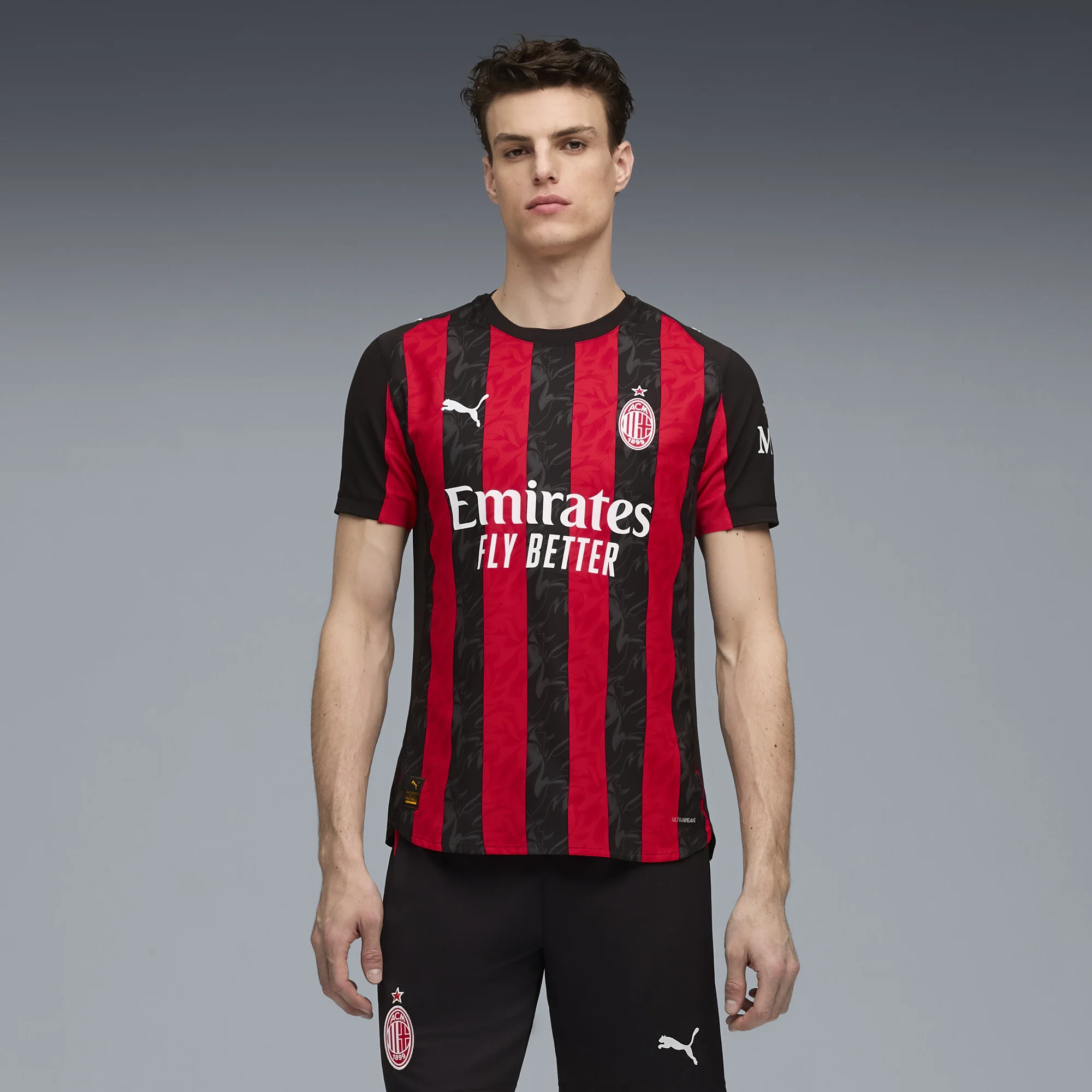 AC Milan 2025-26 Match Home Jersey - Image 3